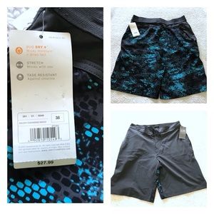❣️Champion gray shorts w/ blue/black designsSize38